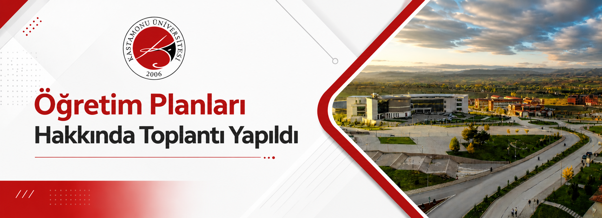 Öğretim Planları Hakkında Toplantı Yapıldı